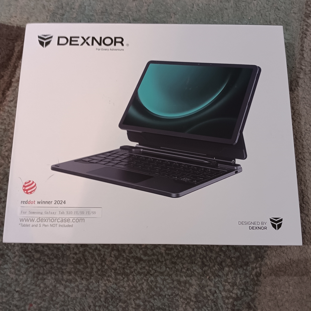 Dexnor Black Tablet Case for Samsung Galaxy Tab S10